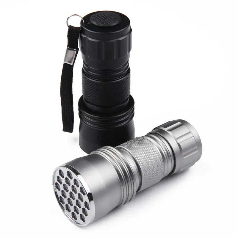 ICERIO 21LED Universal UV Glue Cure Light Torch for Fly Tying Fly Fishing Tools