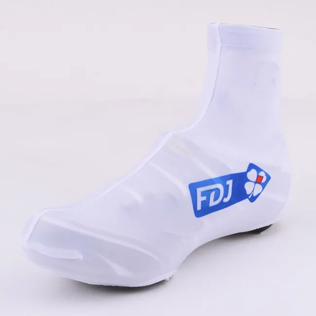 2019 FDJ  Team 2 Colors Summer Cycling Shoe Cover Sneaker Overshoes Lycra Road Bicycle Bike MTB Cycling Shoe Cover