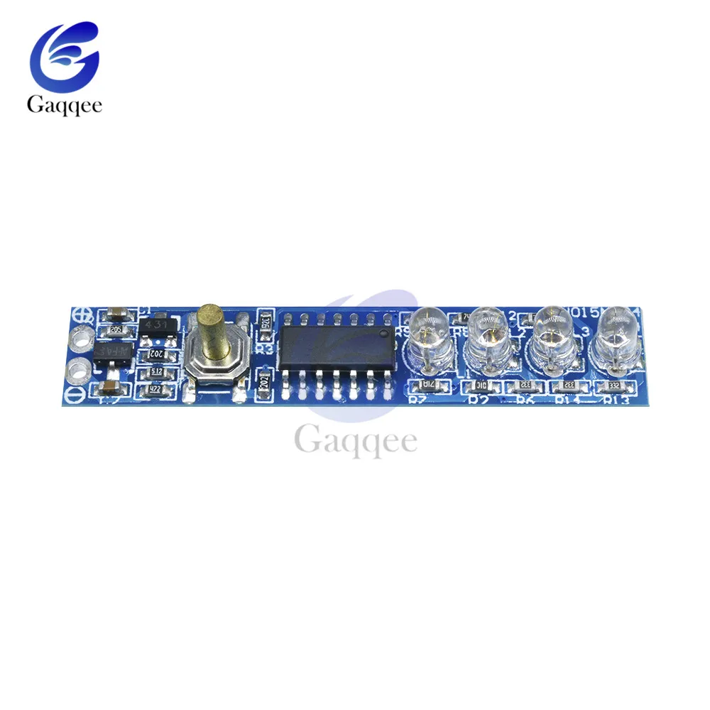 4S Lithium Battery Capacity Indicator Tester LED Display Board Power Level Indicator For 4pcs 18650 Lithium Li-ion lipo Battery