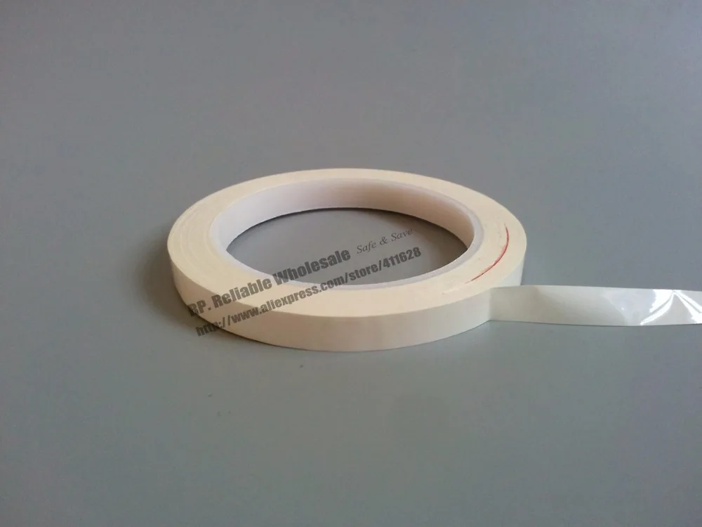 50mm*66M Single Side Adhension Isolated Mylar Tape for capacitors, Packing, White