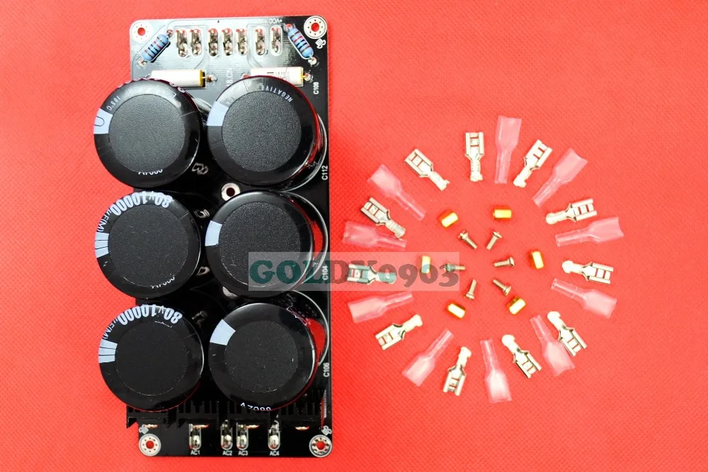 

6*10000uF/80V Two Parallel High Quality Amplifier Power Supply Board