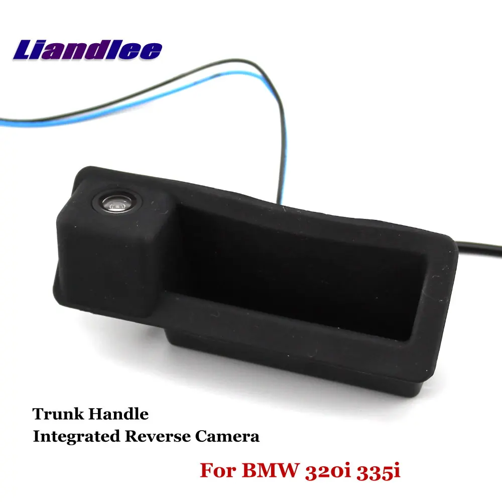 For BMW 3 Series 320i 335i Car Trunk Handle Rear View Camera Integrated HD CCD Parking Dash Cam Kit Accessories