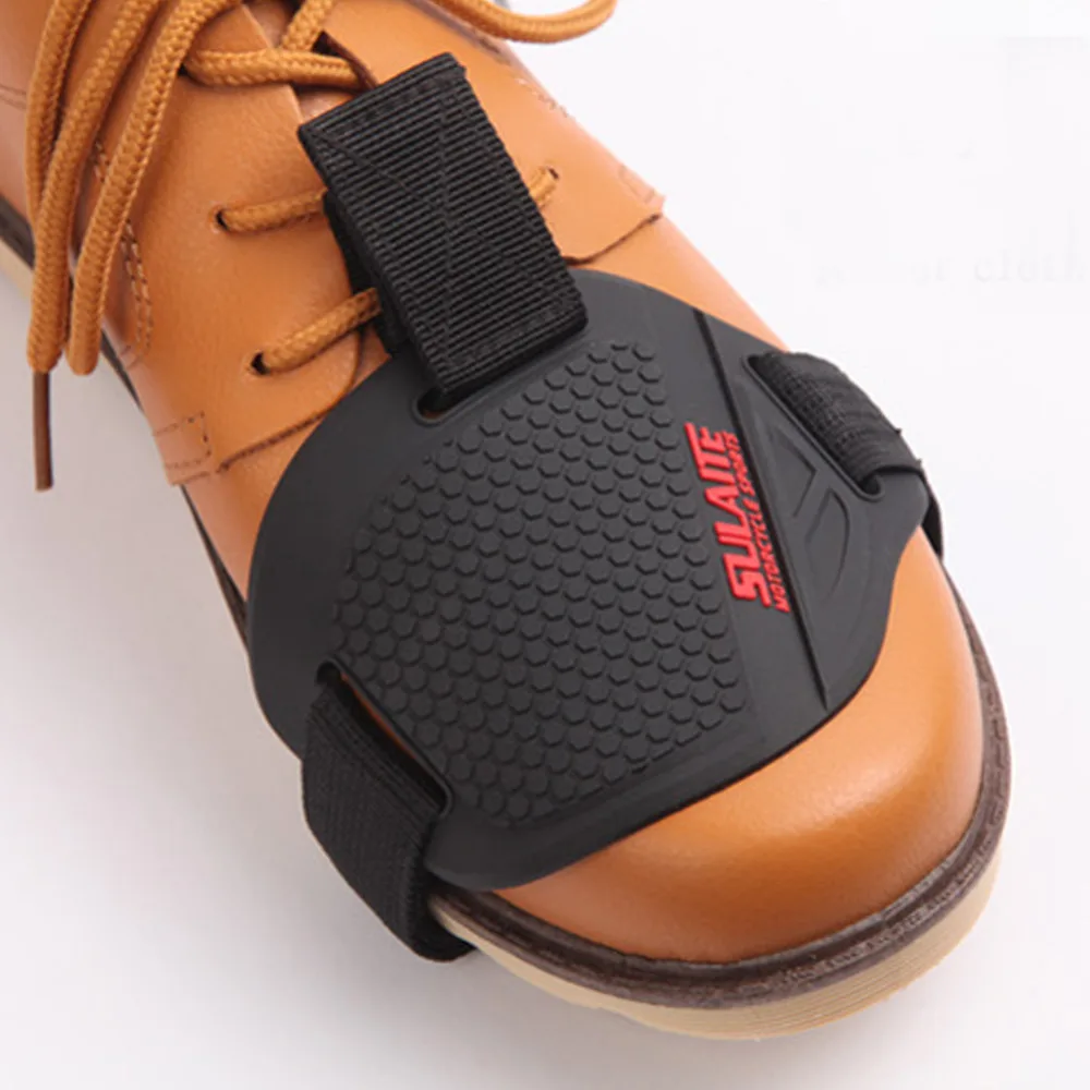 Motorcycle Motorboats Non-slip Gear Shifter Shoe Boot Botas Scuff Mark Protector Moto Wear-resisting Rubber Sock Pad Cover Guard