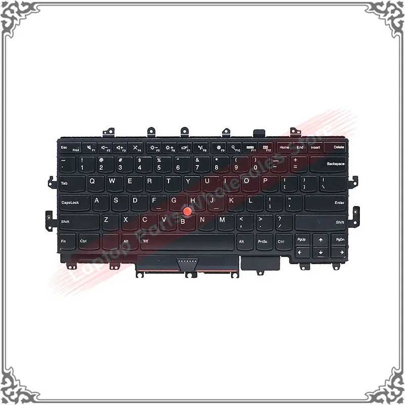 

Original Laptop US Keyboard Replacement for Lenovo ThinkPad X1 Yoga 20FQ 20FR Laptop US Backlit Keyboard 00JT864 00PA042 00PA698