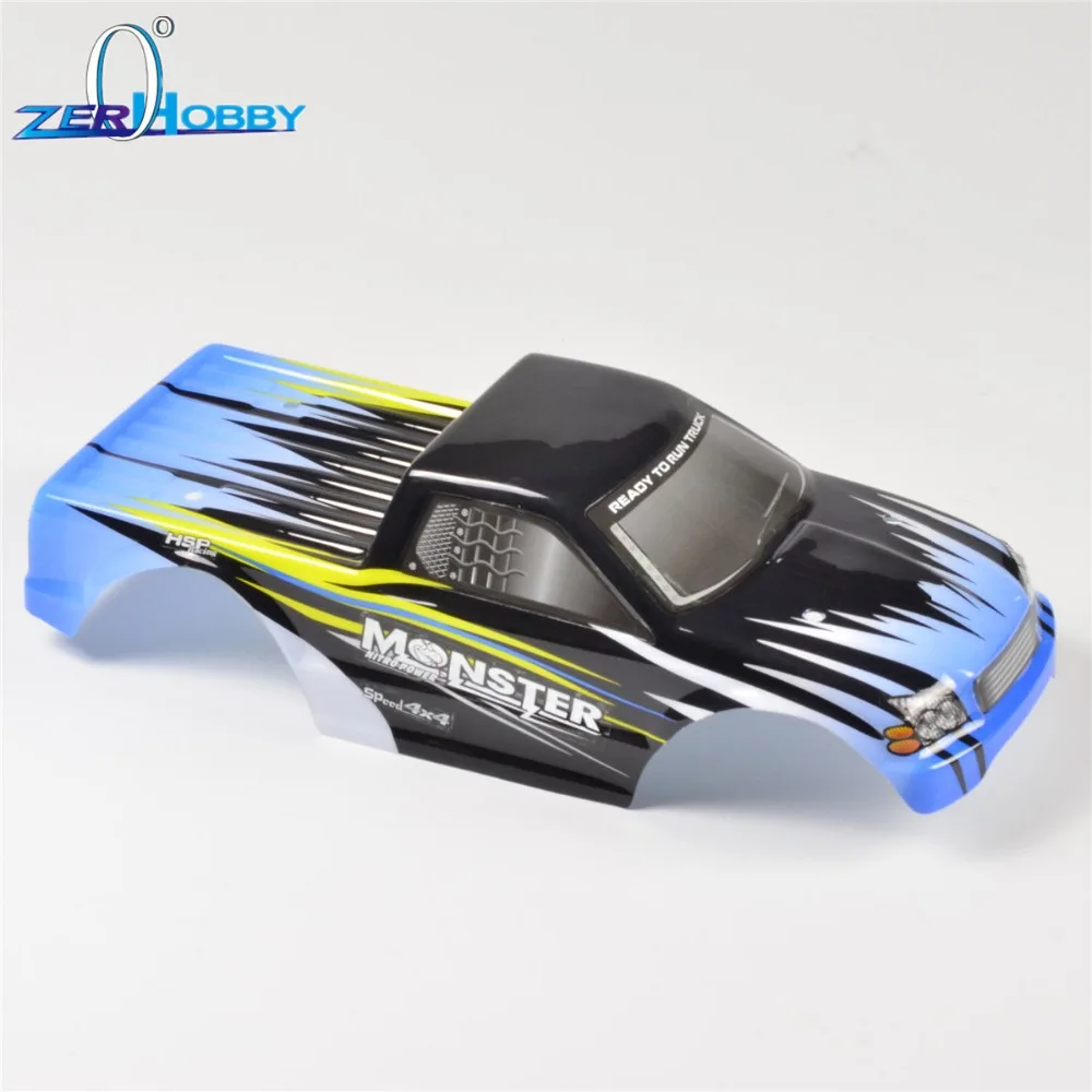 RC CAR MONSTER TRUCK BODY SHELL FOR HSP 1/10 SCALE ELECTRIC 94111 94111PRO 94111TOP