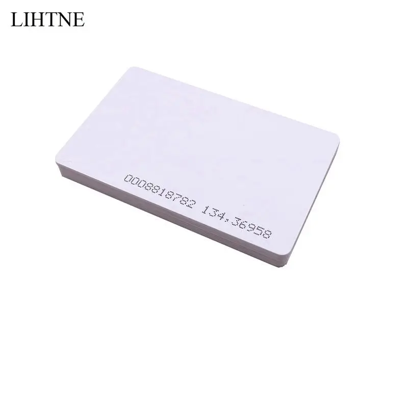 

10PCS 125KHz EM4100 TK4100 RFID Proximity ID Cards for Access Control System Time Attendance System