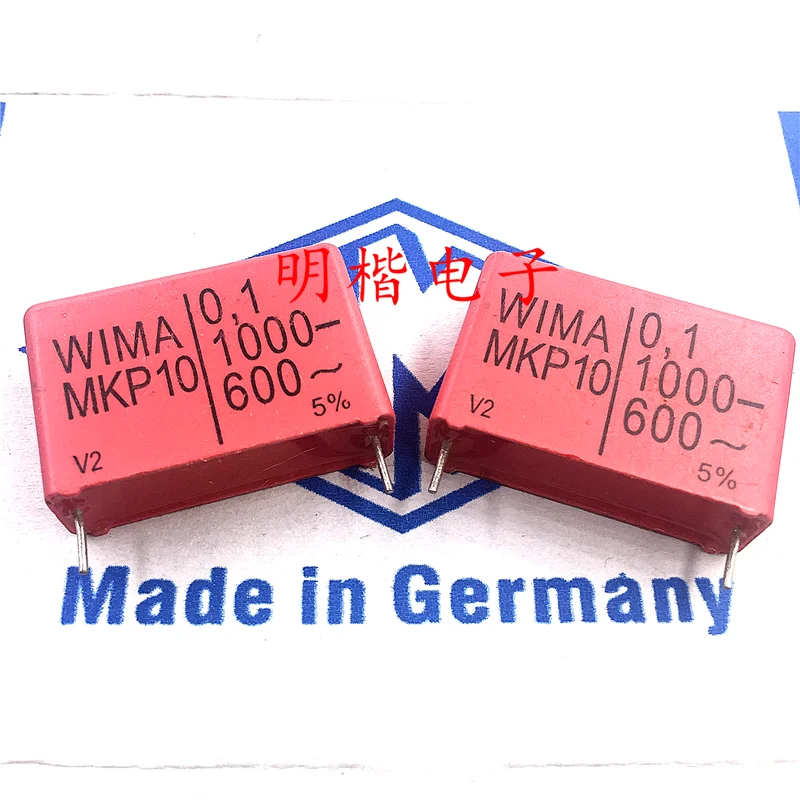 

10pcs/30PCS WIMA Germany Capacitor MKP10 1000V 0.1UF 1000V104 100NF Pitch 27.5mm FREE SHIPPING