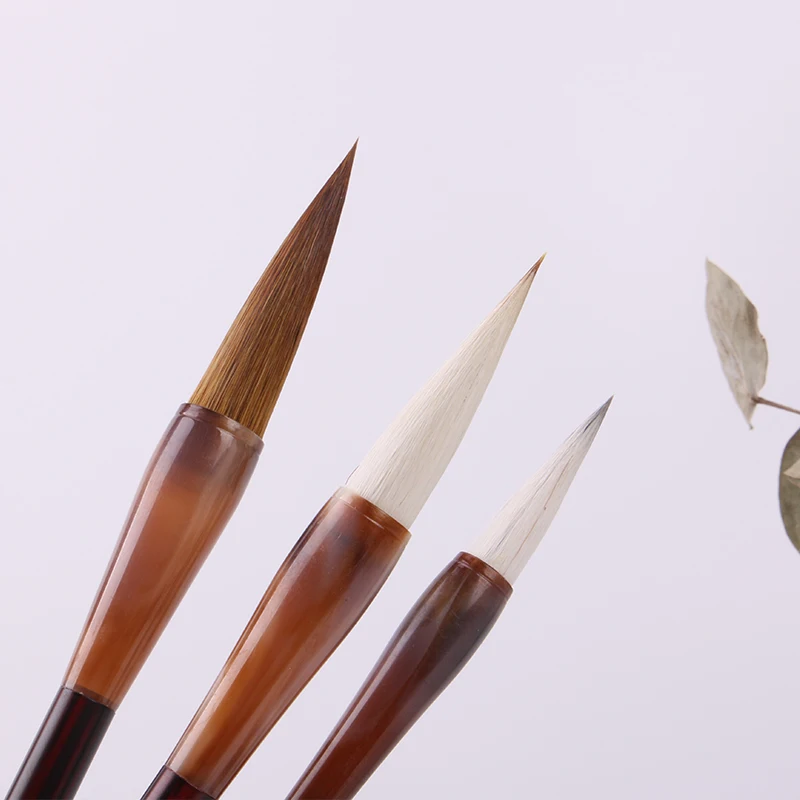 

Advanced Weasel Hair Chinese Calligraphy Brush Pen Multiple Hairs Writing Painting Brush Chinese Calligraphy Brush Pen Gift Box