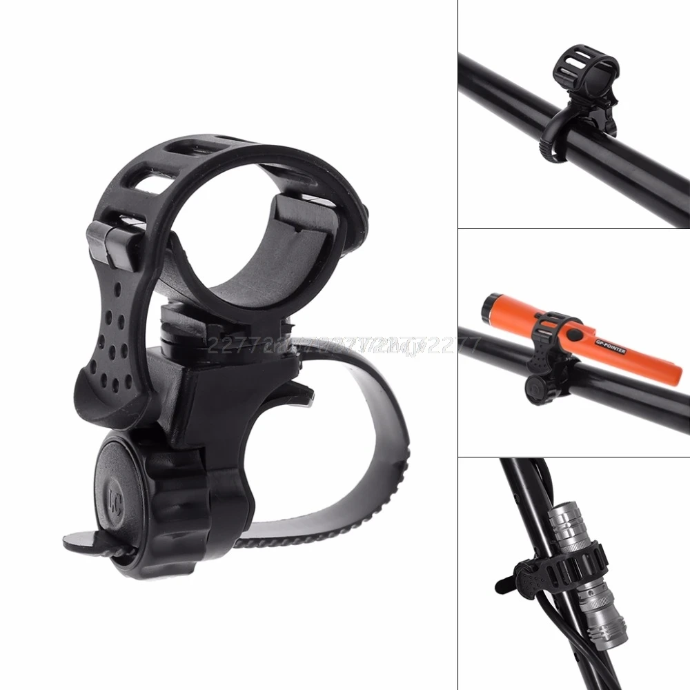 Metal Detector Bike Flashlight Holder PIN Holder Flashlight MountT Suitable for All Kinds of Underground Detectors My02