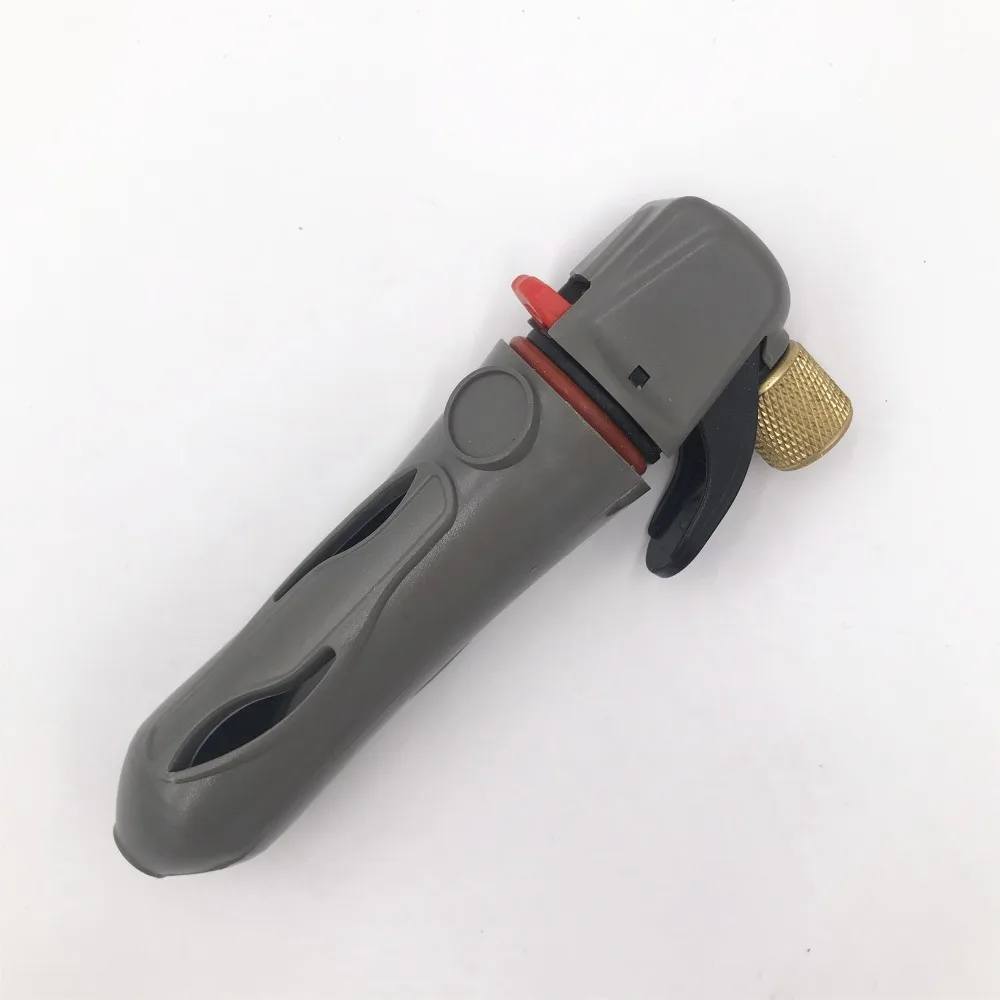 Co2 Keg Charger Injector with Ball lock Thread Gas Disconnect Portable Homebrew Draft Beer Dispensing Cornelius Soda Making