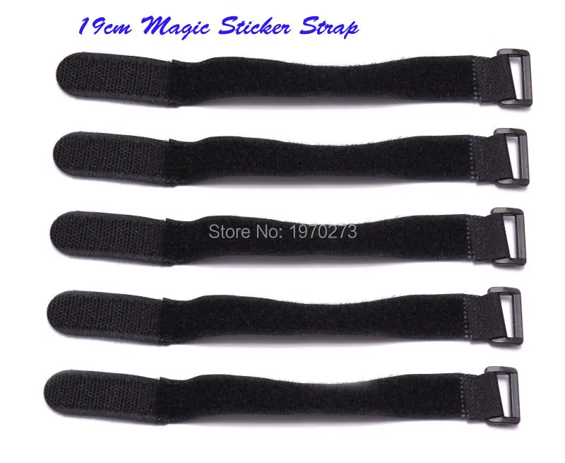 Best Quality 19cm / 30cm Magic Sticker Strap Nylon Lipo Battery Strap Belt Reusable Cable Tie Wrap RC Battery Parts