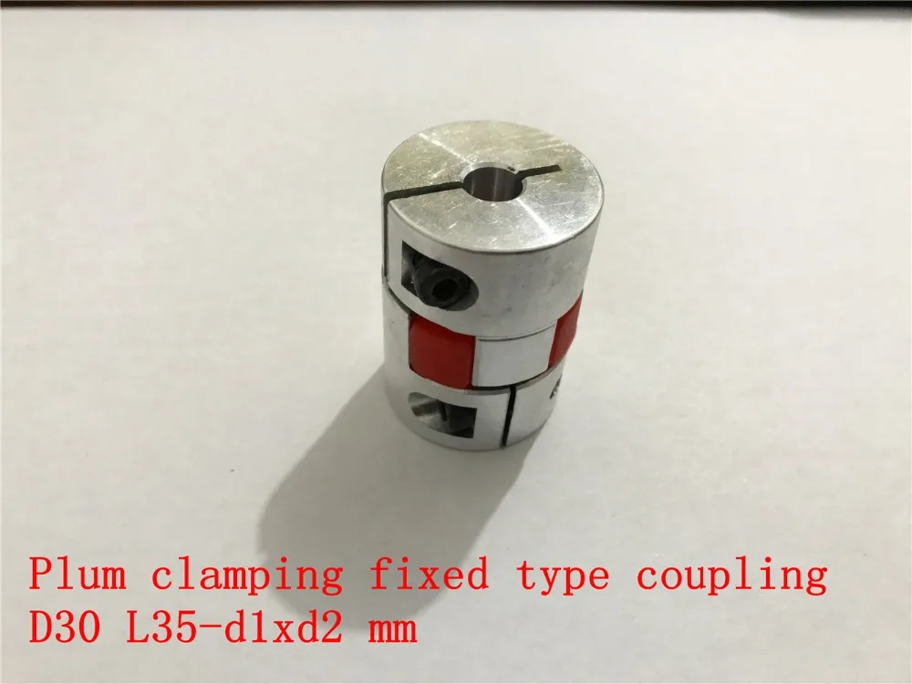 D30 L35 foro minimo 5mm massimo 15mm morsetto a forma di prugna giunto flessibile accoppiatore encoder motore passo-passo 1 pz