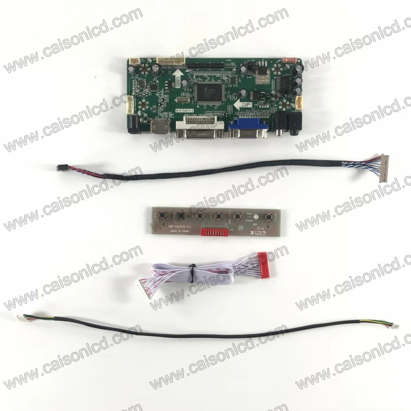 DVI/VGA/AUDIO/ of LCD  monitor  board  support G121SN01 V4/V403/V402/G121STN01.0