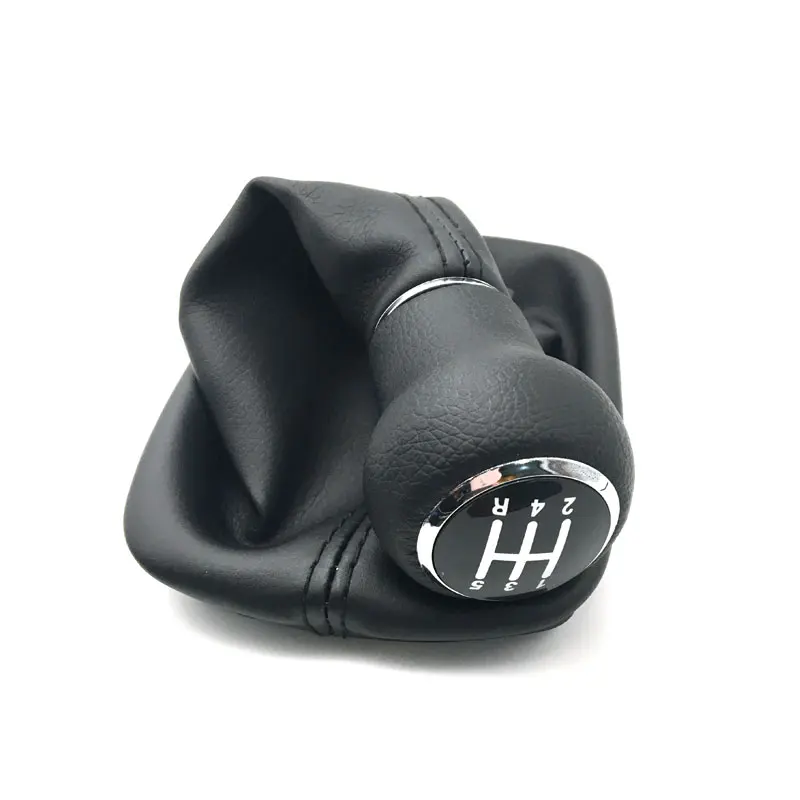 For AUDI A6 C5 1997 1998 1999 2000 2001 2002 2003 2004 Car Styling 5 speed 6 gear Car Gear Shift Knob With Gaitor