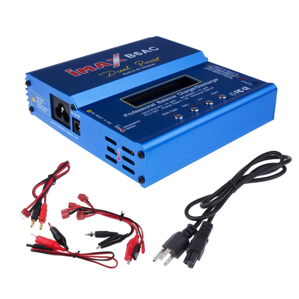 charger Battery IMAX B6 High quality Original IMAX B6AC Balance Charger Lipo Digital Balance Charging Turnigy adapter