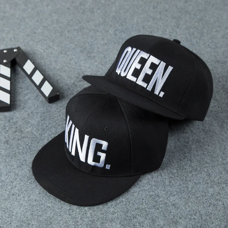 Outdoor Sport Baseball Cap Spring And Summer Fashion Letters king queen Embroidered Adjustable Men Women Caps Hip Hop Hat