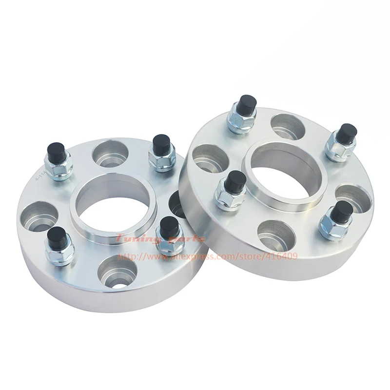 

Convenience Racing Car Wheels 2pcs 15mm PCD 4x100-54.1mm Hubcentric Car Wheel Spacer Adapter /wheel spacers set For Toyota