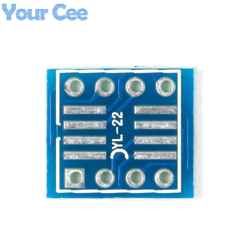 50 peças/5 peças sop8 so8 sop8 para dip dip8 placa conversora dip placa adaptadora pcb msop8 soic8 tssop8 ssop8 sop turn dip soquete