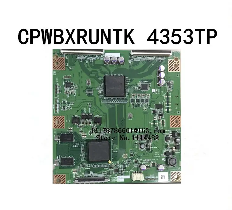 

4353TP CPWBX RUNTK (ZA/ZB/ZC/ZD/ZE/ZZ) Logic board CPWBX4353TP RUNTK4353TP pls confrim Z you need T-CON connect board