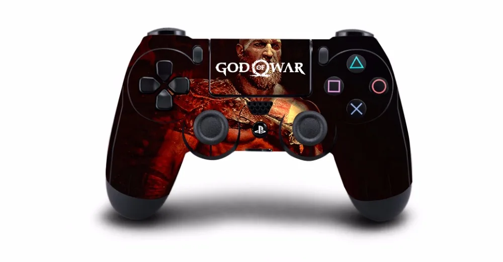 1pcs God of War 4 PS4 Skin Sticker Decal Vinyl For Sony PS4 PlayStation 4 Dualshock 4 Controller Skin Stickers