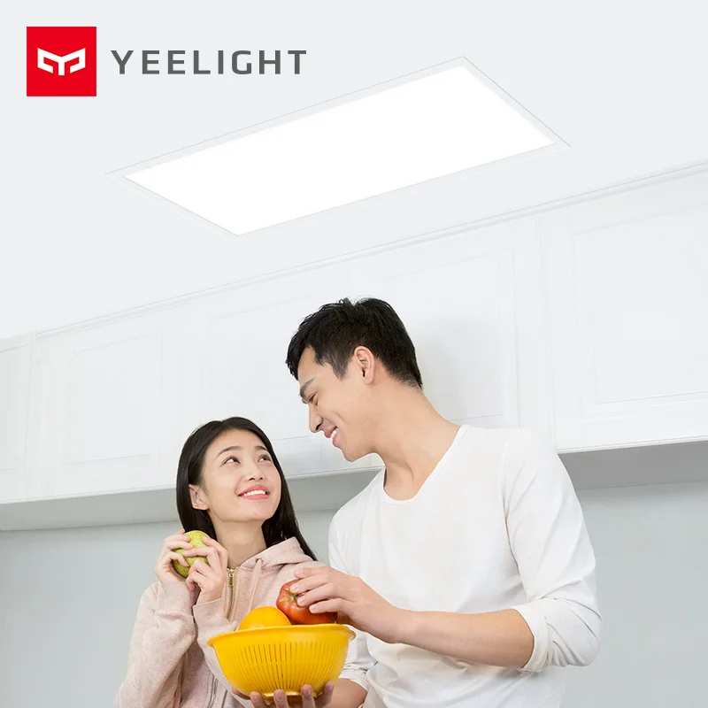 Imagem -04 - Yeelight-ultra Fino Dustproof Led Downlight Quarto Lâmpada do Teto Painel de Luz Smart Kits Início