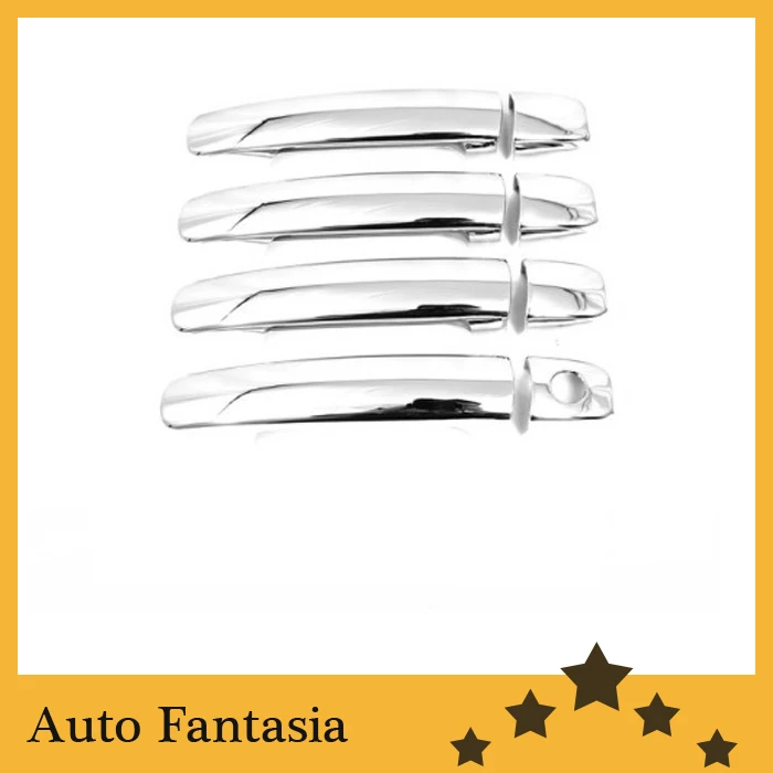 

Flexible chrome trim Chrome Door Handle Cover for Suzuki Swift 04-10-Free Shipping