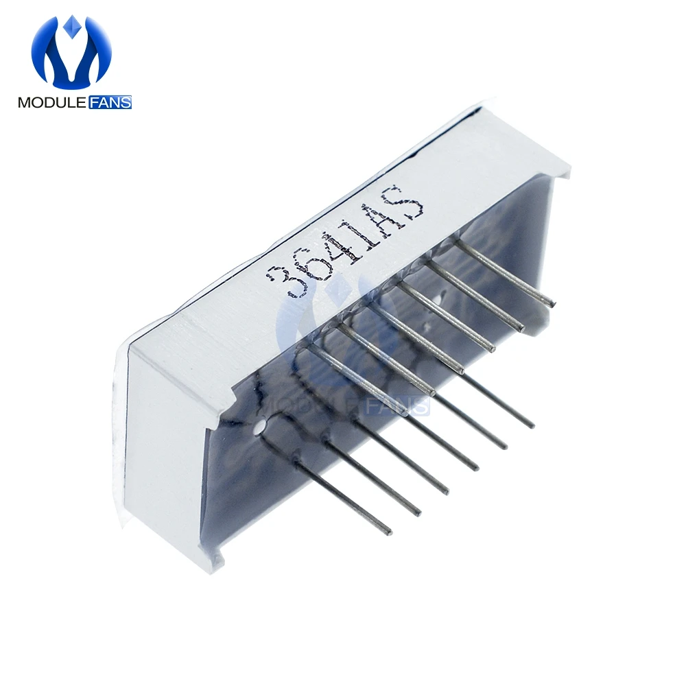 5pç 0.36 polegadas tela de led de 4 dígitos 7 segmentos catódico comum vermelho