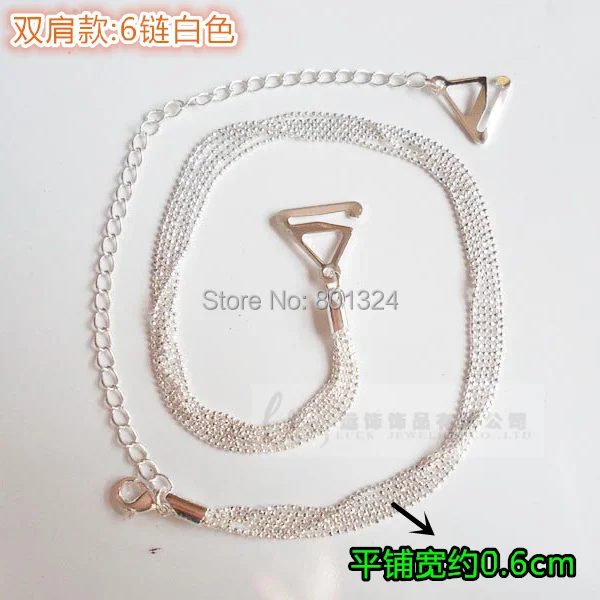 Carefree Fish New Fashion sex Adjustable Women Bra Metal Bra Straps Intimates Accessories JD-1009-6