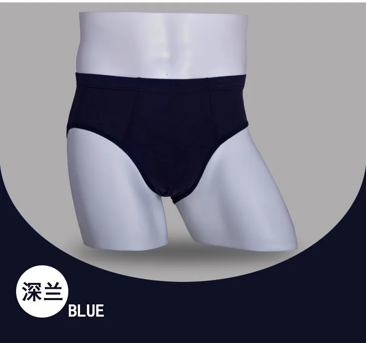 Top Qaulity ! Men Briefs Underwear Underpant Bamboo Fiber Brief 5pcs/lot  Free Shipping