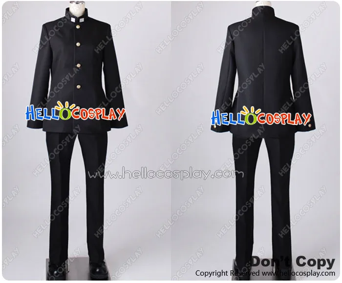 Kuroko no basuke cosplay shutoku high school, uniforme de menino h008