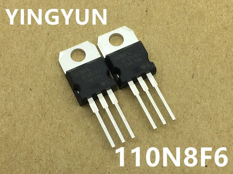 10PCS/LOT  New original  STP110N8F6 110N8F6  TO-220  80V/110A  Replace  110N7F6