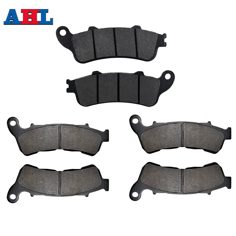 Motorcycle Front Rear Brake Pads Kit For HONDA VFR800 Interceptor 2006-2012 ST1300 ST1300A 2008-2013 XL1000 XL1000V