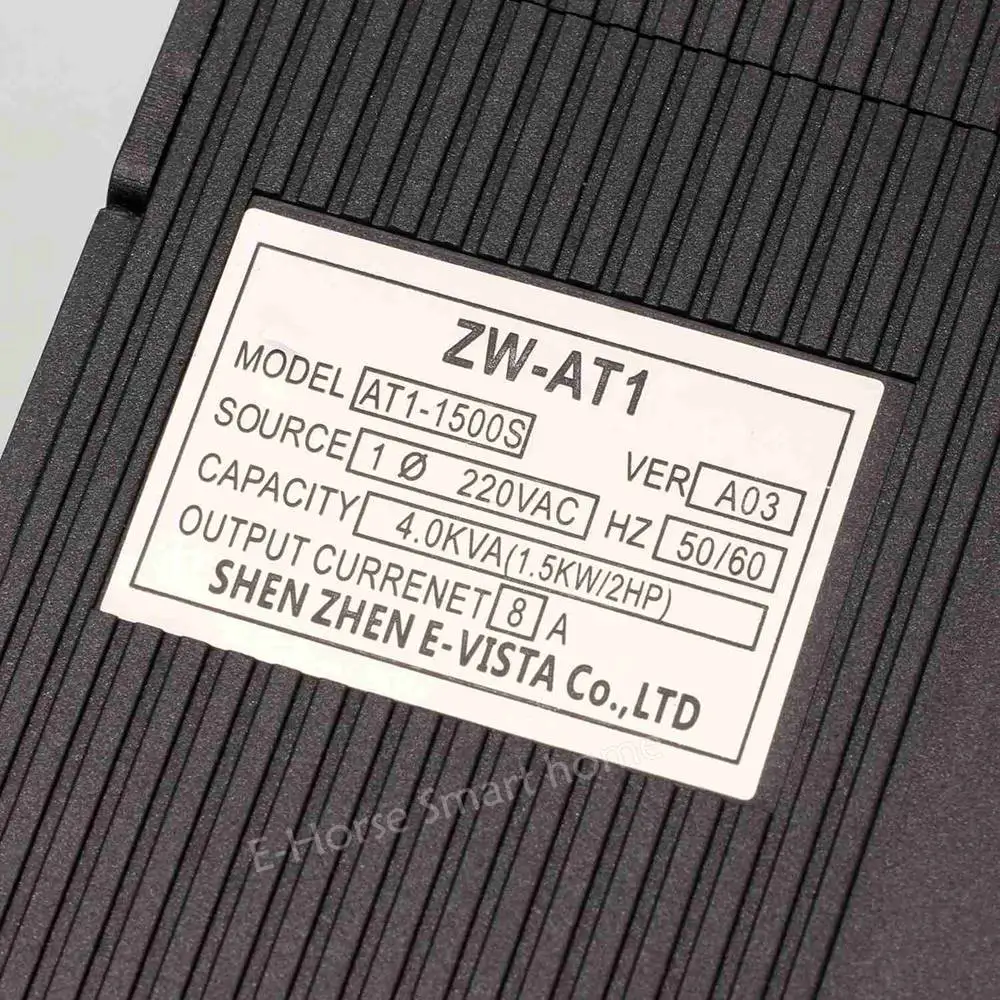 Imagem -03 - Conversor de Frequência Vfd Inversor Clássico de 4kw 220 kw 4kw para Saída de 3p com v Leve Custo de Envio Wyt9