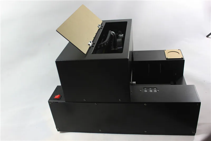 

Factory offer the high quality A4 size UV printer for phone case/ card/leather/ acrylic/ aluminum etc printing
