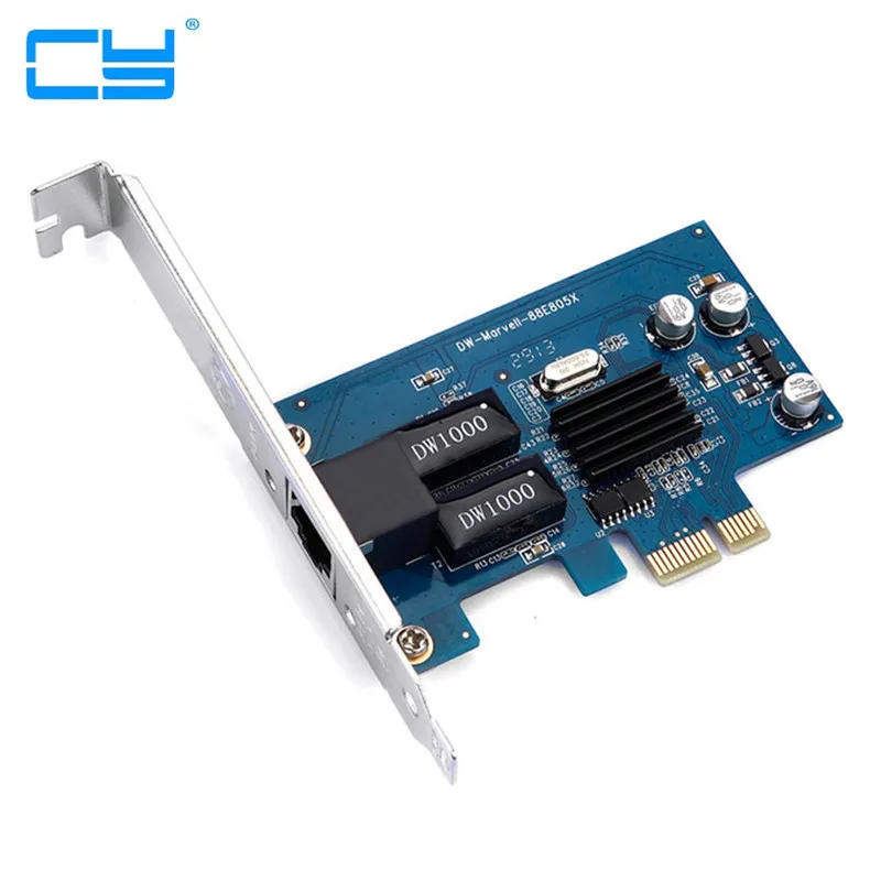 

Marvell88E805 diskless Gigabit Ethernet LAN Rede Cartao PCIe atacado Russia