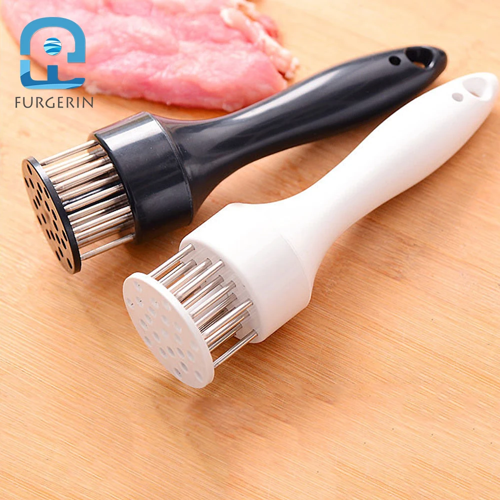 FURGERIN-Stainless Steel Meat Tenderizer, Hammer Tool for Steak Beef, Kitchen Gadgets