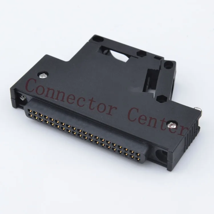 Connector 40PIN For A6con1  Mitsubish omron PLC I/O Connector 45Degree