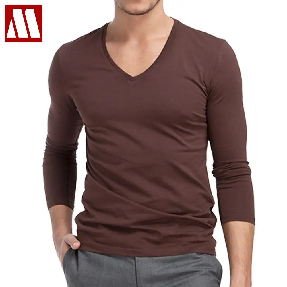 2022 Man\'s Op Neck Designer Long-sleeve T Shirts Slim Fit Fashion Cotton Casual Scoop Neck Fitness T-shirt Men Big Size 4XL 5XL