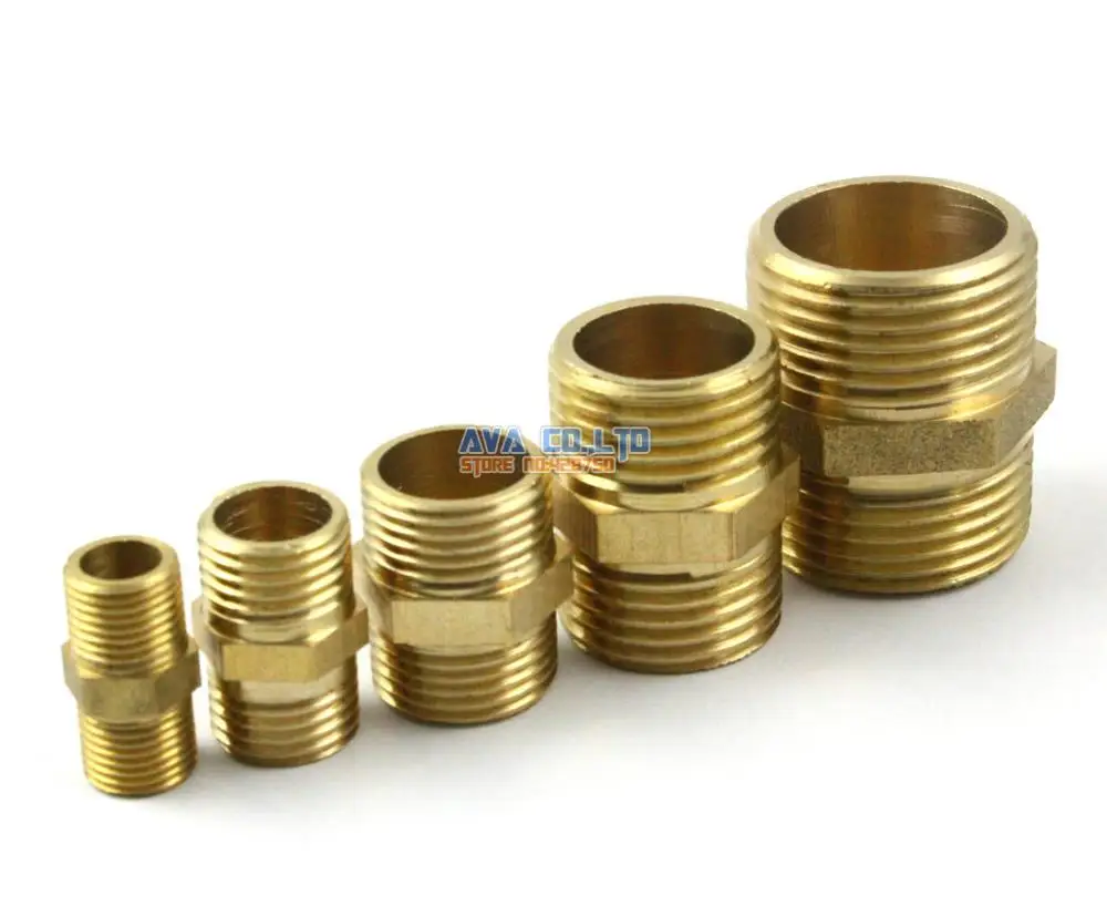 5 Pieces Brass Male 3/4