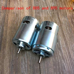 885 DC motor, 12-24V high torque, 895 high speed motor, high power bench drill electric grinder table saw 775 motor upgrade