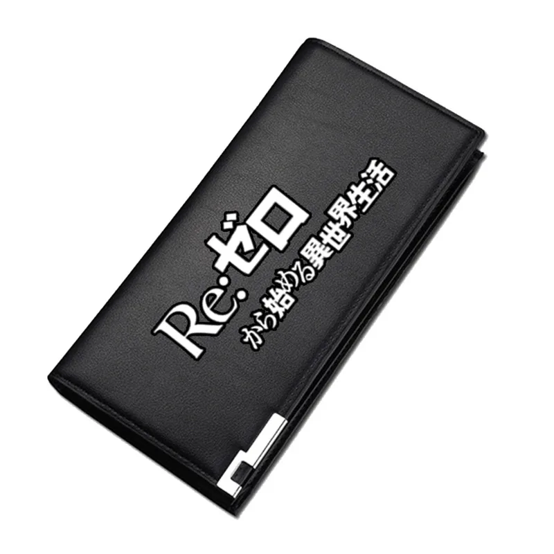 Re:Life in a different world from zero Rem Ram Sexy Women Long purse Pu Leather Short Wallet Gift ID Card Hodler Change Clutch
