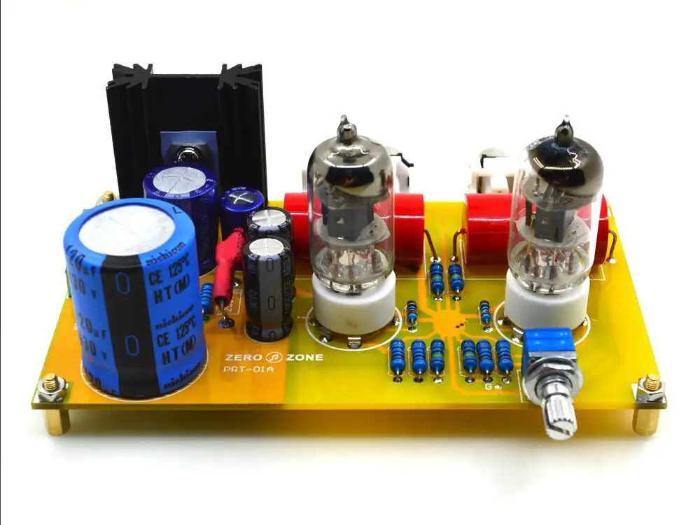 PRT-01A-6J1 مُضخّم صوت لتقوم بها بنفسك عدة preamp ستيريو فراغ أنابيب تركيب أجزاء
