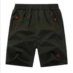 Shorts de plage grande taille pour hommes, shorts de planche, shorts de natation, shorts de surf et de plage à séchage rapide, pantalons de sport courts, pantalons de course