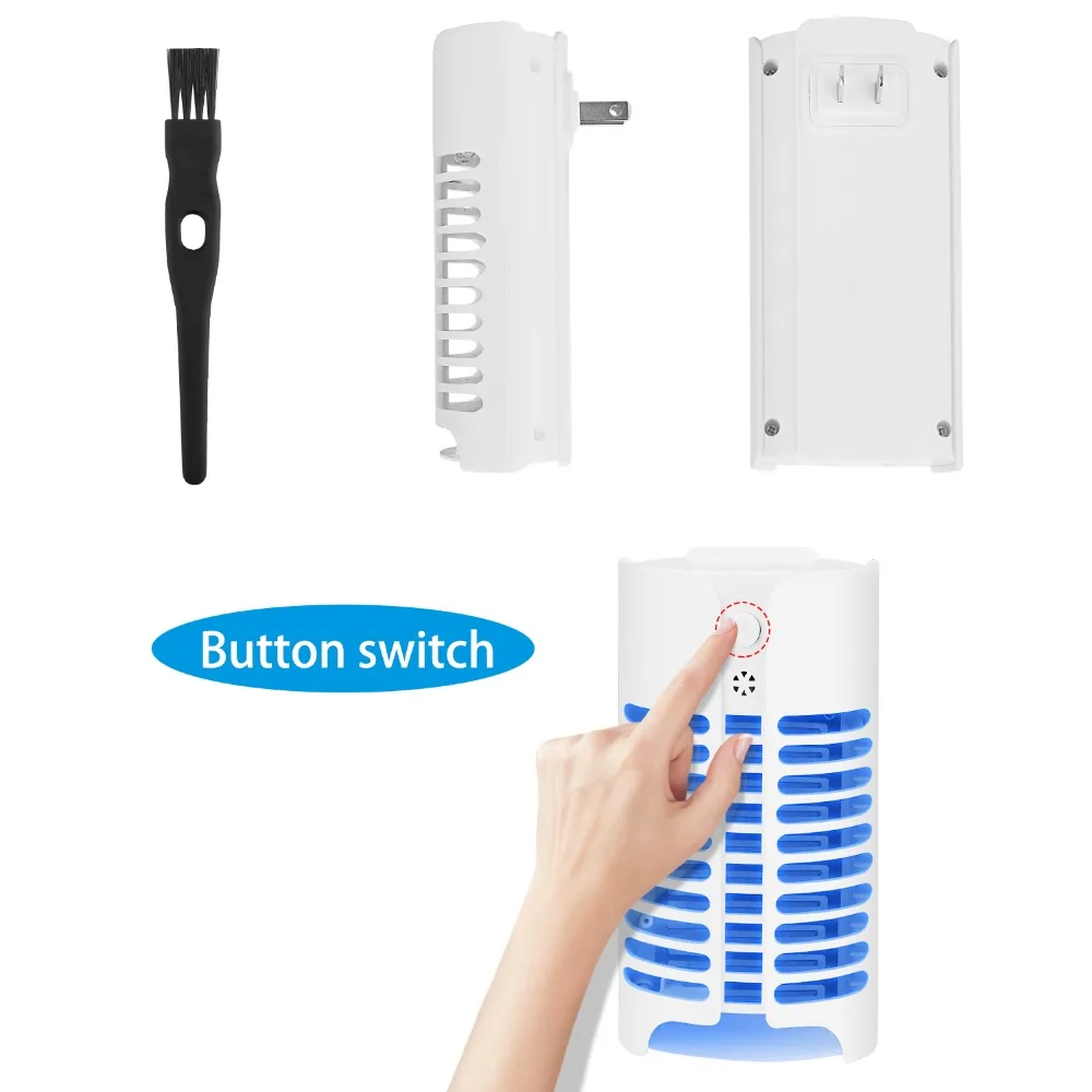 Indoor Bug Zapper Flying Insect Killer Using Unique UV Light Trap Technology & Sensor | Electronic Fly Repeller/Repellent