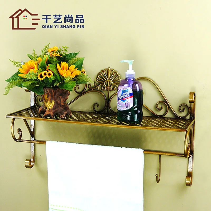 Thousands of unigarden products iron rack bathroom rack wall storage rack bathroom towel direct special offer