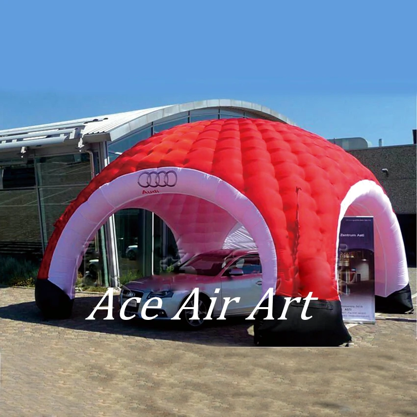 

7m Diameter Portable Canopy Inflatable Garage Cover Igloo Dome Car Parking Tent for Luxurious Car Exhibitions