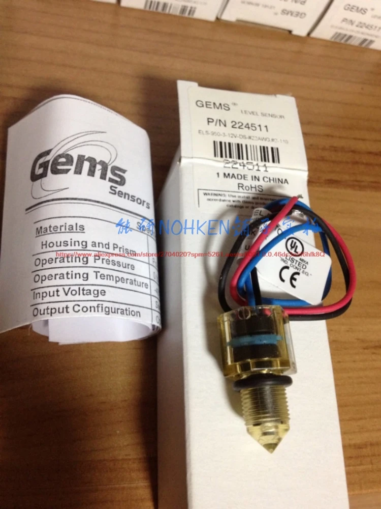 

New and original photoelectric liquid level switch sensor ELS-950 224511