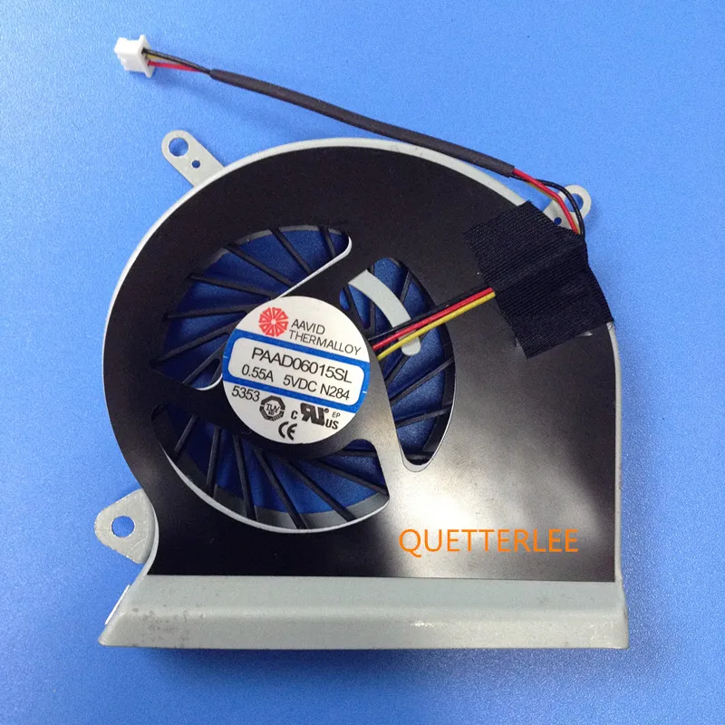 Original New Notebook CPU Cooler Fan For MSI GE60 MS-16GA 16GC MS-16GH MS-16GF MS-16GD Series PAAD06015SL N284 0.55A 5VDC