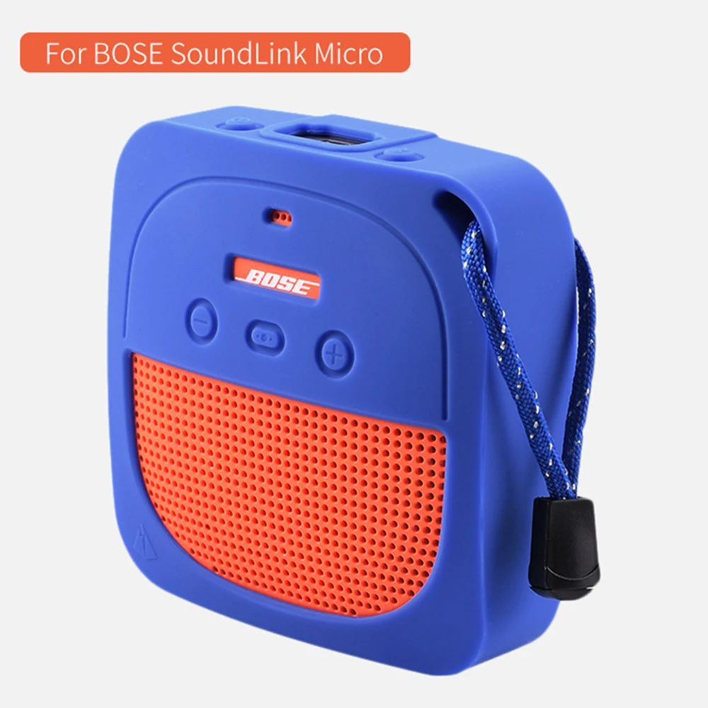 Newest Silica Gel Portable Cover Case for Bose SoundLink Micro Bluetooth Speaker Shockproof Soft Silicone Gel Container Bags - Image 3