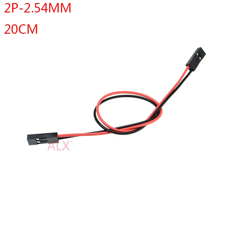 5/10pcs 2pin Dupont Line Female To Female Pitch 2.54mm 20cm Double Head 2p 2 Pin Jumper Cable Wire For Pcb Connector